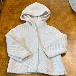 Old Navy hooded sweater size 18-24 mo.